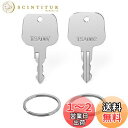 【送料無料】Mellbree TSA 鍵 TSA002 007用のロックキー 鍵 2本セット キーリング付き トラベルバッグ 荷物スーツケース鍵 マスターキー スペアキー TSA002 TSA007鍵対応