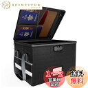 Oterri 耐火収納 ボックス 文書保存箱 耐火ケース 大容量 35L 耐火温度1200度 耐火バッグ パスワードロック 折り畳み式 A4 ファイルケース 収納可能 大型 収納ケース オフィス 家庭 手提げ 持ち運び便利 (ブラック)
