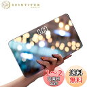 Absdefen ミニ電子はかり 鏡ミラー電子体重計 旅の体重計 ミニ...(2)