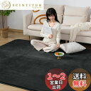 Keusnix ラグ カーペット 低反発 ラグマット 極厚25mm 絨毯 厚手 135x185cm 約1.5畳 滑り止め付 抗菌・防ダニ加工 オールシーズン快適 リビングマット ふわっと手触り じゅうたん こたつマット 床暖房・ホットカーペット対応 ブラック