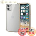 エレコム iPhone 12 mini ケース Qi充電対応 ハイブリッド 耐衝撃 TOUGHSLIM LITE フレームカラー アイボリー PM-A20ATS...