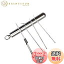 Liroyal 合金爪楊枝入れ 軽量 携帯 ピルケース キーホルダー ポータブル ボックス 容器 軽量便利 耐湿防圧 小物入れ ケース アウトドア 野外 山登り 4本セット 8.6*1.1cm