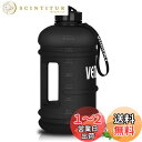 【送料無料】VENNERLI ハーフガロンウォーターボトル 2.2L Lサイズ スポーツウォーターボトル ハンドル付き 72オンス BPAフリー 再利用可能 プラスチックウォータージャグ 漏れ防止 ハイドロボトル ジム ヨガ 旅行 キャンプ サイクリング アウトドアスポーツ用
