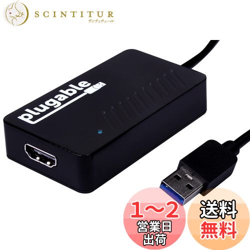 Plugable USB3.0 եåѴץ 2K50Hz 1080p60Hz б Windows macOS Chrom...