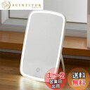 Cerdeco シンプルデザイン LED化粧鏡 卓上ミラー 手鏡 7x拡大鏡付き USB充電式 タッチパネル操作 明るさ調節可能 女優鏡 スタンドミラー 持ち運...