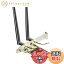 【送料無料】GLOTRENDS WA02 Mini PCIe - PCIe X1 WiFiアダプタ、ハーフハイMini PCIe WiFi 4/5/6/6e/C..
