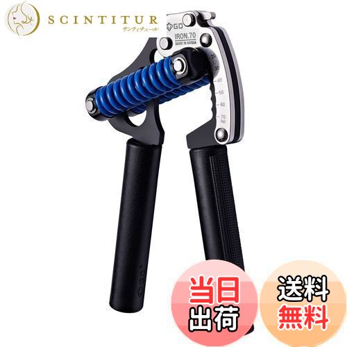 【送料無料】GD アイアングリップ 70(P) 調節可能なハンドグリップ強化、44~150ポンドのグリップストレ..