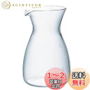 【送料無料】HARIO(ハリオ) とっくり デカンタ 400ml ミルクピッチャー 日本酒 ワイン 電子レンジ 耐熱ガラス GT-2T