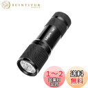 Lepro ブラックライト led uvライト 紫外線ライト UVライト レジン用 硬化ライト 紫外線 ライト IPX4防水 アルミ製 高耐久 ハンディ ブラッ...