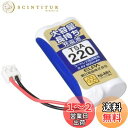 エルパ(ELPA) 大容量長持ち充電池 パイオニア他同等品 2.4V 800mAh ニッケル水素充電池 TSA-220