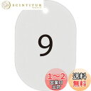 オープン工業 番号札 小判札 荷札 整理券 小 白 25枚 1-25番 セット BF-70-WH