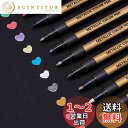 AKARUED メタリックマーカーペン 水性 カラーペン 10色セット DIY サプライズボックス 筆記用具 塗り絵 サインペン アルバム 手作り 手帳ページ ...