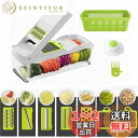 FOOKO スライサー 1台8役 多機能 野菜 キャベツ 千切り 調理器 大根おろし しりしり器 スライサーセット 日本製 ハンドガード付き ABS ステンレス...