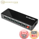 Novonest ファンハブ PWM ファン 対応 7基 4ピン 3ピン ファンコントローラー ファンケーブルを整理 SATA電源入力 Fan Hub「FH07」