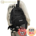 【ZESU】韓国リュック 大容量 通勤通学学生 男女兼用カジュアルバッグ 高校生 レディース (ブラック)