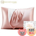 HOdo Home シルク枕カバー 22匁 まくらかばー 片面シルク枕カバー 50×70cm 封筒式枕カバー シルクピローケース 洗える寝癖軽減 抗菌防臭 美髪...