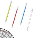 Selinear テニスラケット 振動止め 4枚入り ゴム やわらかい 振動止め テニス ボール止め ダブルフック付き 落ちにくい テニスラケット用