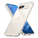 QLTYPRI Google Pixel 8a ケース クリアTPU カバー 黄変防止 耐衝撃PC背面 傷つけ防止 pixel8a ケース 透明 黄ばみなし 薄型 軽量 スマホケース ワイヤレス充電対応 ストラップホール付き ピクセル8a ケース 6.1インチ 対応