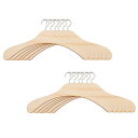 【送料無料】SUPERFINDINGS 12個入り 15cm幅 ナバホホワイトドール服ハンガー 天然木製ドールドレスハンガー ミニペットコートハンガー ドールハ...