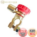 【D端子専用】 バッテリー キル スイッチ 12V 24V ※B端子不可 カットオフスイッチ 簡単取付 防犯対策 バッテリ カット ターミナル 車 バイク 遮断 漏電 防盗 防止 保護 GRmkt 赤