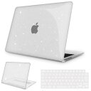 【M3/M2 モデル キラキラ星 透明 特別版】MOTOJI MacBook Air 15インチ ケース カバー 2024 2023 発売 M3 M2チップ搭載 モデル A3114 A2941 マックブックエアー 15.3インチ クリア 保護ケース 全面保護 指紋防止 放熱設計 薄型 耐黄変 かわいい 女子 女性(極薄TPU 日本(2)