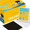 AUREUO ミニ 張りキャンバス 裏面磁石付き セット 6.5CM x 6.5CM (2.5x2.5インチ) 中目 100%コットン 24枚 初心者 絵画用具...