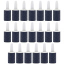 【送料無料】YFFSFDC ミニ エアーストーン 20個セット 15mm×12mm 小型 いぶきエアーストーン 水槽 水族館 アクアリウム 魚タンク 気泡ディフューザー ミニ空気石 養液栽培用 酸素供給用