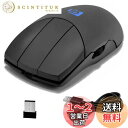 【送料無料】Shengshou 3ボタンマウス サイドスクロール ワイヤレス 3つボタン スクロールホイール 付き 3DCG CAD CAM に最適 (黒)