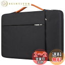 【送料無料】Lacdo 360°保護ラップトップスリーブケース 対応機種 13インチ新型MacBook Air M4 A3240 2025, M3 A3113, M2 A2681, M1 A2337|13" MacBook Pro M2/M1 A2338 A2251|13" iPad Air M3 / iPad Pro M4 コンピュータバッグ、ブラック