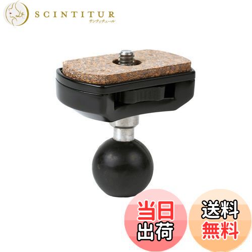 【送料無料】[REC-MOUNT25] ホルダー・アタッチメント(Aパーツ) A30 デジカメ・アクションカム 1/4-20 UNC カメラネジ用 【RM25-A30】ボールサイズ 1インチ(25.0mm-25.4mm)