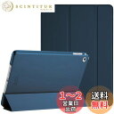 ProCase iPad mini 4 ケース(A1538 A1550 A1546) オートスリープ/ウェイク機能 三つ折りスタンド スマート 超スリム フォリオ保護ケース 半透明フロスト バックカバー 対応機種:iPad mini 4世代 7.9" (2015)-ネイビー
