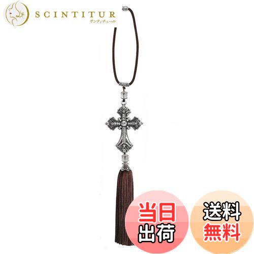 【送料無料】ルームミラー用 十字架 車内 キラキラ カーミラー アクセサリー プレゼント 内装 飾り 雑貨 お守り 風水 車内アクセサリー 吊り バックミラー ...