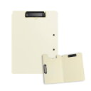 Costowns 二つ折り ダブルクリップファイル 横型 縦型クリップ バインダー クリップボード A3 A4 120枚A4資料用紙が収納可 360°折り畳み可...