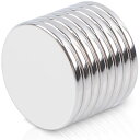 20 mm x 2 mm 丸型 超強力マグネット 小型 強力磁石 円盤 ネオジム磁石 永久強希土類磁石 ホワイトボード 乾拭板 冷蔵庫 オフィス 工芸品 モデル...