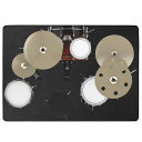 BQKOZFIN ドラムマット ドラムラグ Drum Rug 防振防音マット 180X140cm パーカッション 滑り止め 振動吸収マット 電子ドラム セット ...