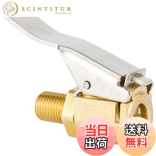 【送料無料】AquaLoach エアバルブチャック タイヤチャック ワンタッチ式 タイヤエアチャック カーポンプアクセサリー