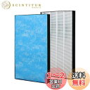 空気清浄機用交換フィルター 集塵フィルター 脱臭 静電HEPAフィルター KAFP029A4 互換品 1枚入り