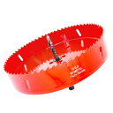 TIDEWAY-JP ホールソー バイメタル 穴あけ ドリルビット 切削工具 鉄 アルミ 石膏ボード プラスチック 木材などに 切削直径180mm