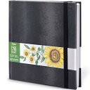 Ohuhu スケッチブック 厚紙 200gsm 210mm×210mm 78枚/156ページ マーカー用画用紙 イラスト/アルコール/水性 正方形 スケッチブッ...