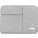 Lacdo 11インチ 360°保護 耐衝撃 Chromebook ケース パソコンケース 対応 11.6インチ Lenovo Asus Acer Samsung Chromebook | 11.6インチ MacBook Air | 12.5インチ Hp Elitebook 820 | Microsoft New Surface Pro 9/X/8 ノートパソコンバッグ、グレー(2)