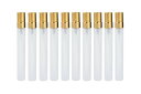 Solid Valu 10ml 10本セット アトマイザー 霧吹き スプレーボトル アロマボトル プッシュオン ミニボトル アロマオイル用瓶 香水瓶 遮光瓶 擦...