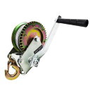HFS(R) ハンドウインチ 544kg荷重 4.8mm*10m 牽引 運搬 荷卸し 移動 手動ウインチ 手巻 ボード トレーラー