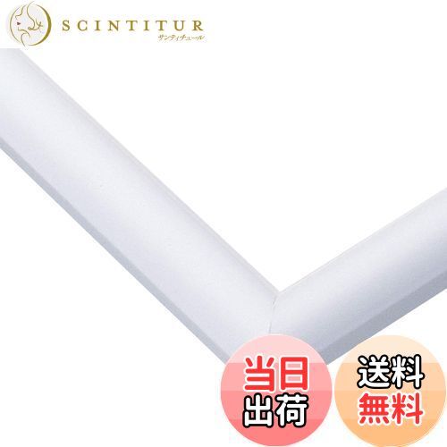 楽天サンティチュール【送料無料】エポック社 【日本製】 木製 パズルフレーム ウッディーパネルエクセレント シャインホワイト （38×53cm） （パネルNo.5-B） 掛ヒモ 点数券付き セルカバーUVカット仕様 パズル Frame 額縁