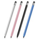 SANJAOYEE タッチペン 4本セット スタイラスペン スマートフォン タブレット スタイラスペン iPad iPhone Android 超高精度 途切れ...
