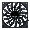 Ahvqevn ミュート 120mm 12cm PWM 冷却ファン スリム 12mm,120X120X12mm DC 12V 0.25A 1400RPM コンピュータ PC ケース シャーシ クーラー 静音…(2)