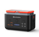 ELECAENTA ポータブル電源 超小型 200Wh 6倍寿命 リン酸鉄 AC200W(ピーク400W) 純正弦波 超軽量2KG PD60W入出力対応 ソーラー100W充電 100V 50Hz/60Hz 簡易UPS 非常用電源 キャンプ 地震 台風 停電 車中泊
