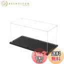 【送料無料】KUKERフィギュアケース 横長タイプ アクリルケース UVカット コレクションケース ディスプレイケース 組み立て簡単 頑丈 汚れ防止 手袋 クリーニングクロス付き(30×15×15cm)