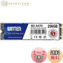 WINTEN SSD M.2 SATA 256GB 2280 3D NAND SATA3 6Gb/s(最大読取 500MB/s 最大書込 500MB/s)エラー訂正機能 省電力 衝撃に強い 内蔵型【】WTM2-SSD-256GB 6083
