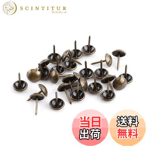 【送料無料】ochun【100PCS入り】クギ 釘 飾り鋲 ヴィンテージ張りの爪 家具装飾用 手工芸品釘(＃2)