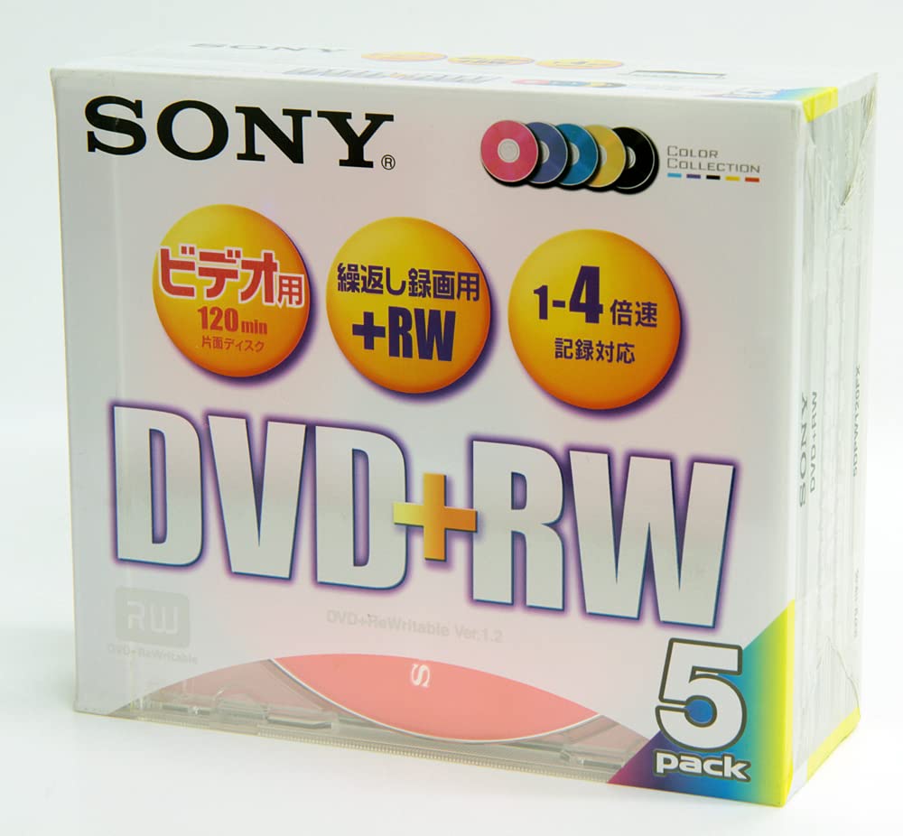 【送料無料】SONY 5DPW120FX 録画用DVD+RW